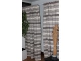Cortina de Puerta estilo Jacquard Gris-Multicolor 155 x 220 cm